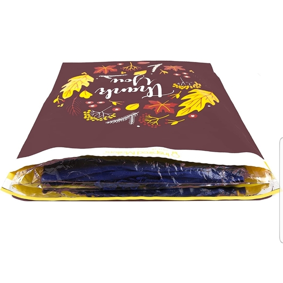 10 XL 14.5x19" INSPIRED Autumn POLY MAILERS plus 20 free stickers - Picture 6 of 8